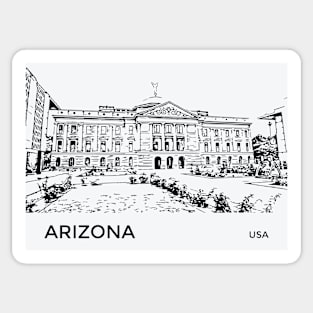 Arizona State USA Sticker